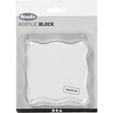 Akrylblock Tools 10 x 10 cm - 2 - Creotime - Tidformera