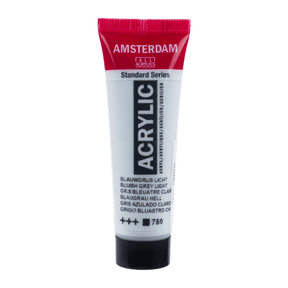 Liten tub med blågrå Amsterdam Akrylfärg 20 ml 750 Bluish Grey Light från Royal Talens - Tidformera