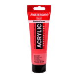 Liten tub med röd Amsterdam Akrylfärg 20 ml 832 Metallic Red från Royal Talens - Tidformera