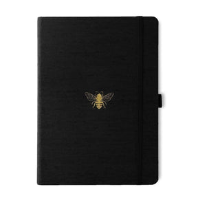 Anteckningsbok B5 PRO Bee Olinjerad från Dingbats* - Svart anteckningsbok med ett guldpräglat bi på. Boken har svart gummiband för stängning samt pennhållare.
 - Tidformera