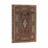 Brun anteckningsbok First Folio - Midi Linjerad Flexis från Paperblanks - Tidformera