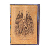 Anteckningsbok Gaudi The Manuscript of Reus - Midi Linjerad Wrap - 2 - Paperblanks - Tidformera