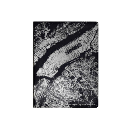 Anteckningsbok Graphic L Light Dotted - Nightflight NYC - 3 - Nuuna - Tidformera
