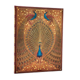 Anteckningsbok Hafiz's Peacocks - Ultra Olinjerad - 1 - Paperblanks - Tidformera
