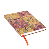 Anteckningsbok Kara - ori Pink - Midi Linjerad Flexis - 3 - Paperblanks - Tidformera