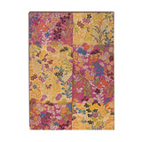 Anteckningsbok Kara - ori Pink - Midi Linjerad Flexis - 2 - Paperblanks - Tidformera