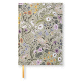 Anteckningsbok Olinjerad - Design Collection - Lost Garden från Paperstyle - Blommönstrad anteckningsbok - Tidformera