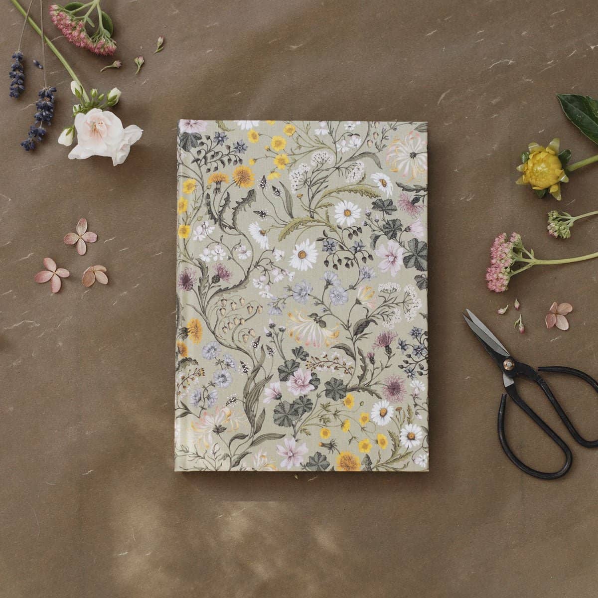 Anteckningsbok Olinjerad - Design Collection - Lost Garden - 2 - Paperstyle - Tidformera