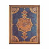 Anteckningsbok Safavid Indigo - Ultra Linjerad Hård pärm Wrap - 4 - Paperblanks - Tidformera