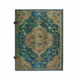 Anteckningsbok Turquoise Chronicles - Ultra Linjerad Hård pärm Knäppe - 4 - Paperblanks - Tidformera