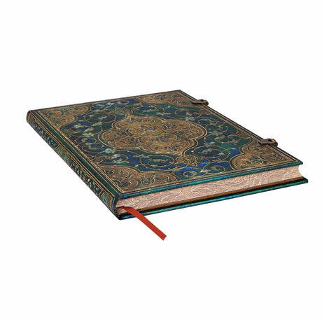 Anteckningsbok Turquoise Chronicles - Ultra Linjerad Hård pärm Knäppe - 3 - Paperblanks - Tidformera