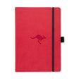 Anteckningsbok Wildlife Dotted A5 Red Kangaroo från Dingbats* - Röd anteckningsbok med känguru på pärmen. Boken har svart gummiband för stängning samt pennhållare.
 - Tidformera