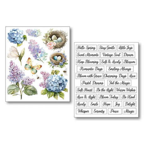 Art stickers 14 x 12 10 - pack - Daydreams - 5 - Ciao Bella - Tidformera