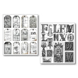 Art stickers 14 x 12 10 - pack - Lithographs - 3 - Ciao Bella - Tidformera