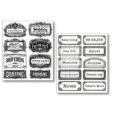Art stickers 14 x 12 10 - pack - Lithographs - 4 - Ciao Bella - Tidformera