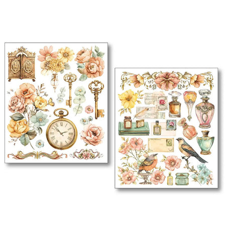 Art stickers 14 x 12 10 - pack - Reminder - 4 - Ciao Bella - Tidformera