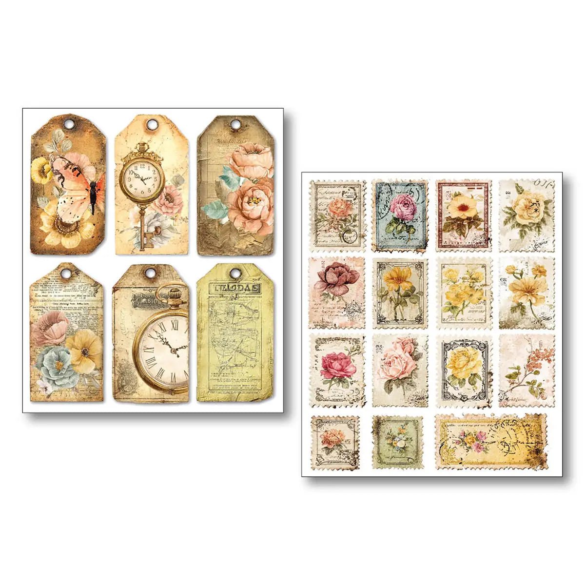 Art stickers 14 x 12 10 - pack - Reminder - 3 - Ciao Bella - Tidformera
