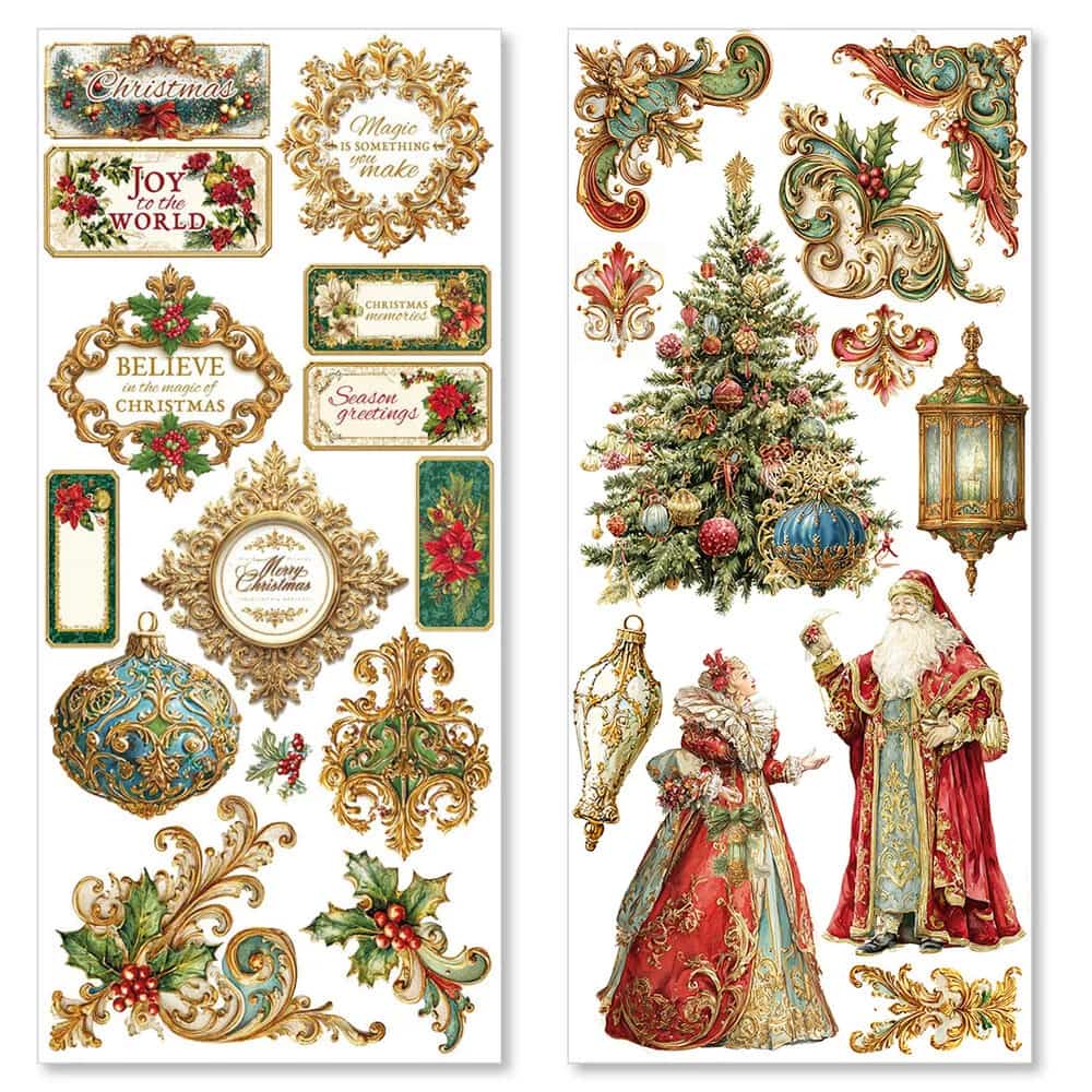 Art stickers 5 - pack - Eternal Christmas - 2 - Ciao Bella - Tidformera