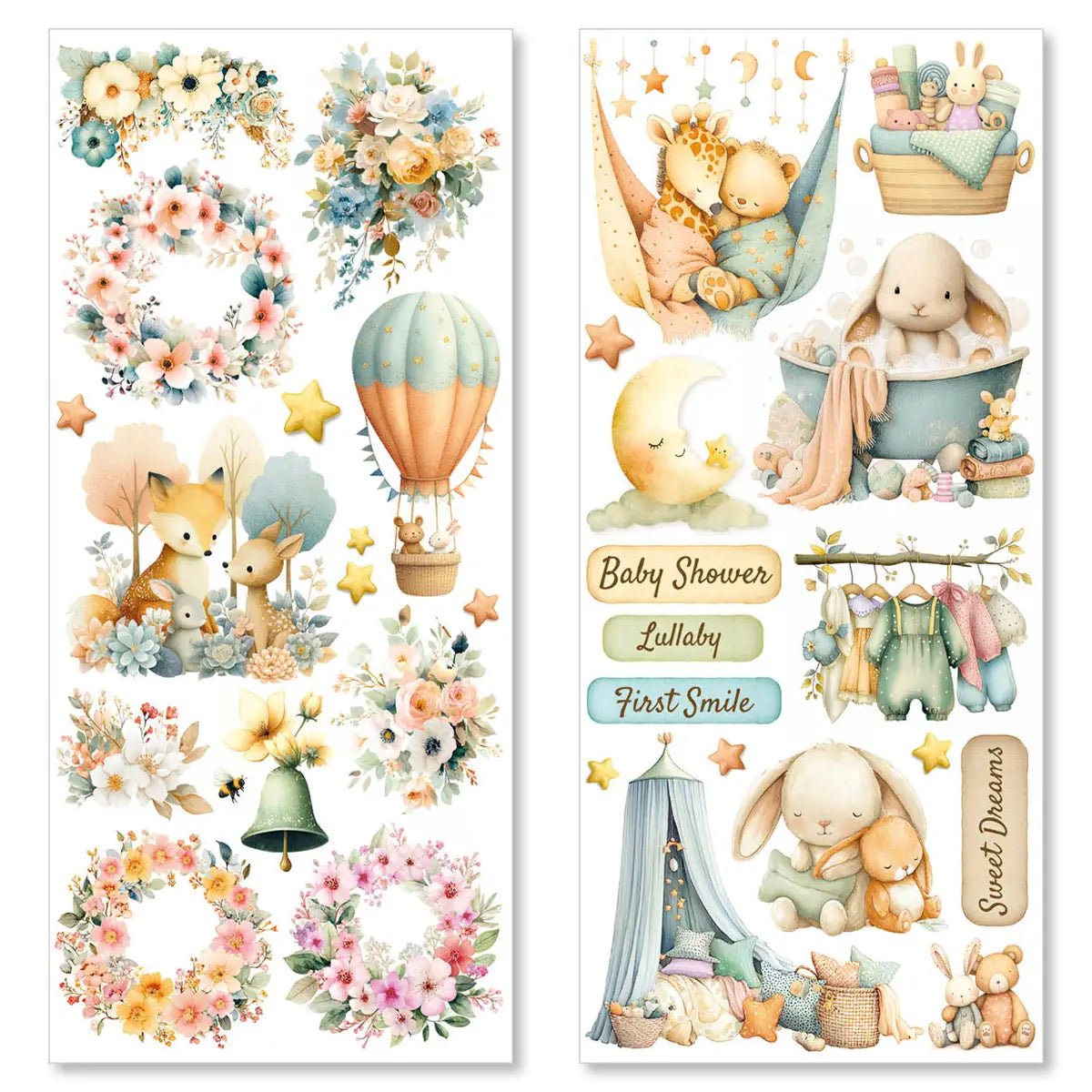 Art stickers 5 - pack - Lunibloom - 3 - Ciao Bella - Tidformera