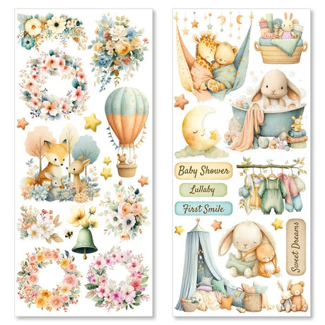 Art stickers 5 - pack - Lunibloom - 3 - Ciao Bella - Tidformera