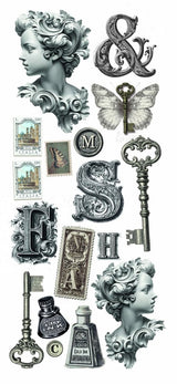 Art stickers 5 - pack - Typographic - 2 - Ciao Bella - Tidformera