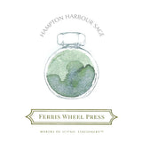 Bläckflaska 38 ml - Hampton Harbour Sage - Grönt bäck från Ferris Wheel Press - Tidformera