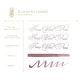 Bläckflaska 38 ml - Madam Mulberry - 3 - Ferris Wheel Press - Tidformera