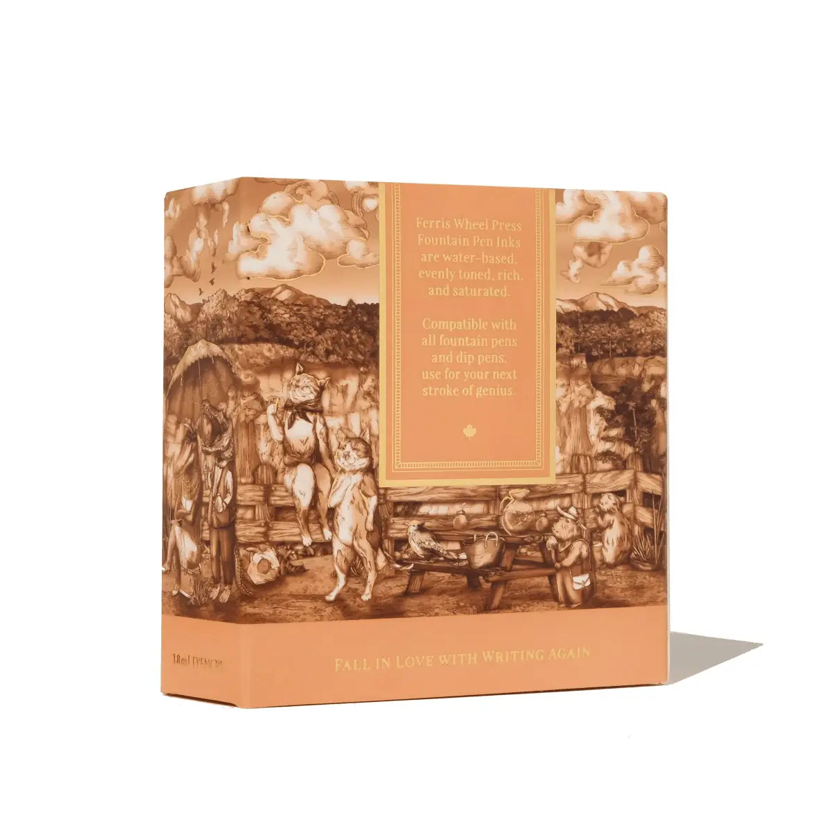 Bläckflaska 38 ml - Terracotta Canyon - 4 - Ferris Wheel Press - Tidformera