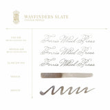 Bläckflaska 38 ml - Wayfinders Slate - 3 - Ferris Wheel Press - Tidformera