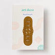 Bookmark Art Deco - 1 - Another Studio UK - Tidformera