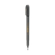 Brush pen WF Svarta penselpennor - WF1 Fine - 1 - Zebra - Tidformera
