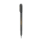 Brush pen WF Svarta penselpennor - WF1 Fine - 1 - Zebra - Tidformera