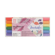 Brushables Brush pen 6 - pack - Vivid - 1 - ZIG Kuretake - Tidformera