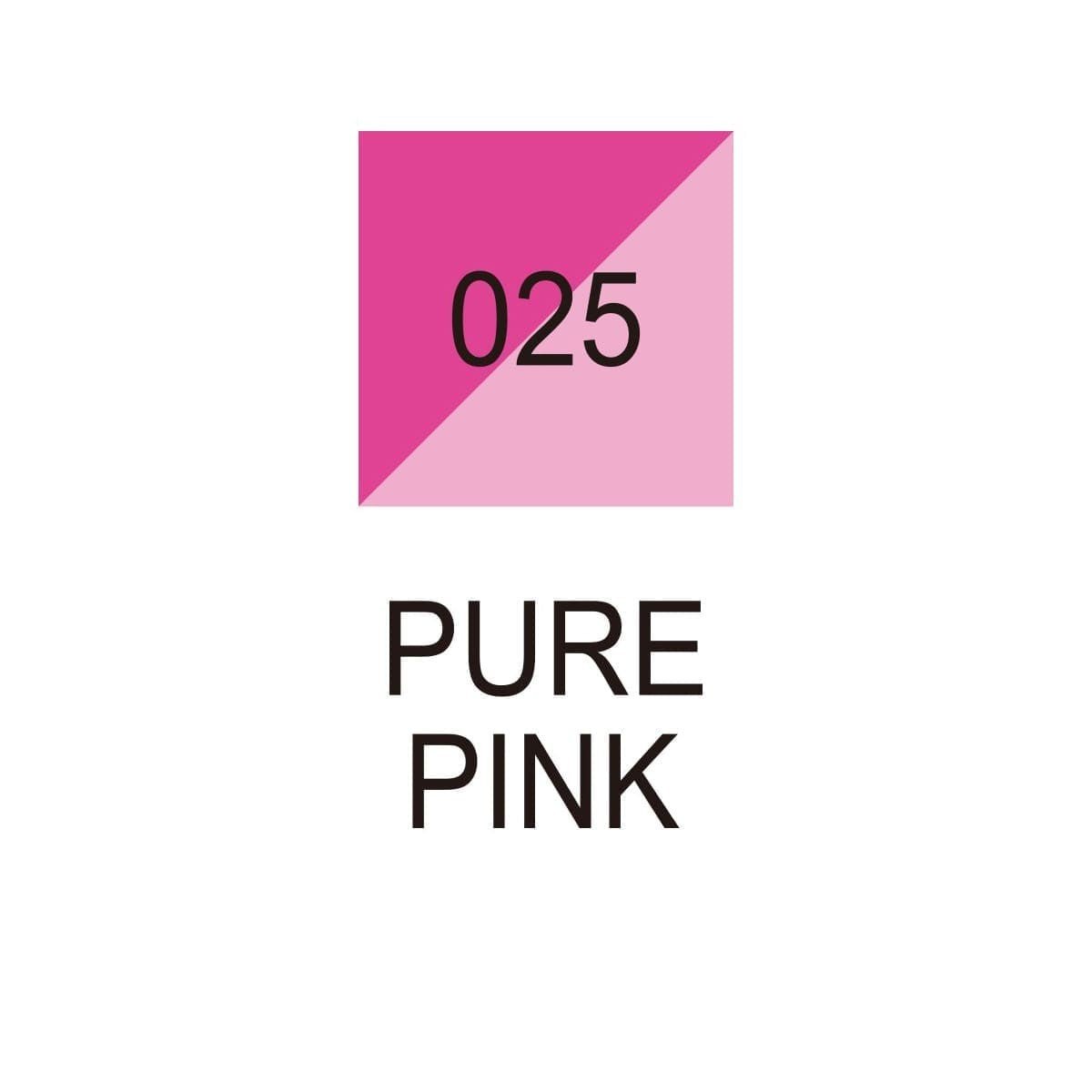 Brushables Brush pen Penselpennor - 025 Pure Pink - 2 - ZIG Kuretake - Tidformera
