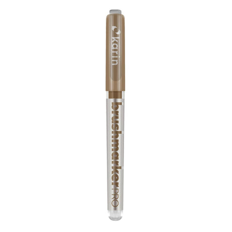 Brushmarker PRO - Cinnamon 199 från 
 Karin - Brun penselpenna med lock - Tidformera