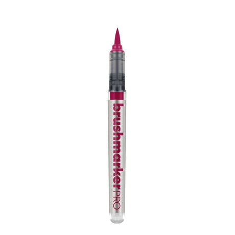 Brushmarker PRO - Lipstick Red 181 från Karin - Röd penselpenna utan lock - Tidformera