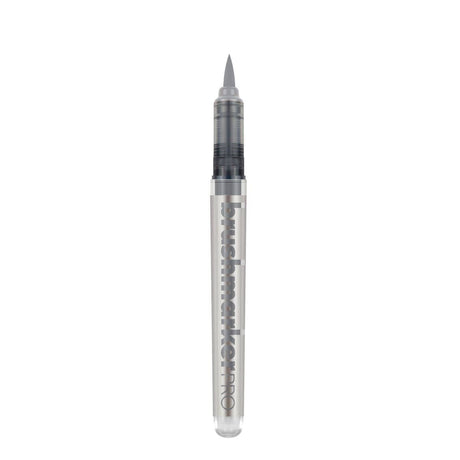 Brushmarker PRO - Neutral grey 2 132 från Karin - Grå penselpenna utan lock - Tidformera