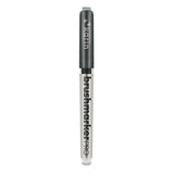 Brushmarker PRO - Olive Black 447 från Karin - Mörk olivgrön penselpenna med lock - Tidformera