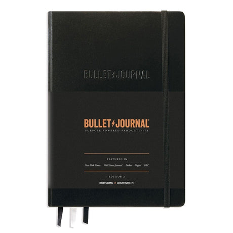 Bullet Journal Edition 2 Dotted - Black från Leuchtturm1917 - Svart anteckningsbok - Tidformera