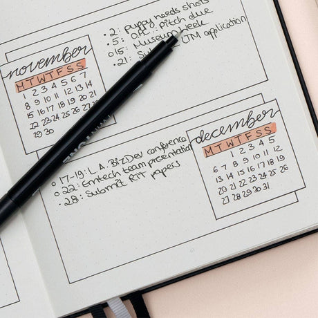 Bullet Journal Edition 2 Dotted - Yellow24 - 3 - Leuchtturm1917 - Tidformera