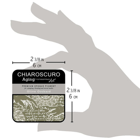 Chiaroscuro Aging Ink pad - Olive Orchard - 5 - Ciao Bella - Tidformera