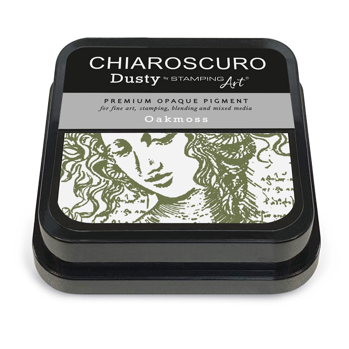 Chiaroscuro Dusty Ink pad - Oakmoss - 2 - Ciao Bella - Tidformera