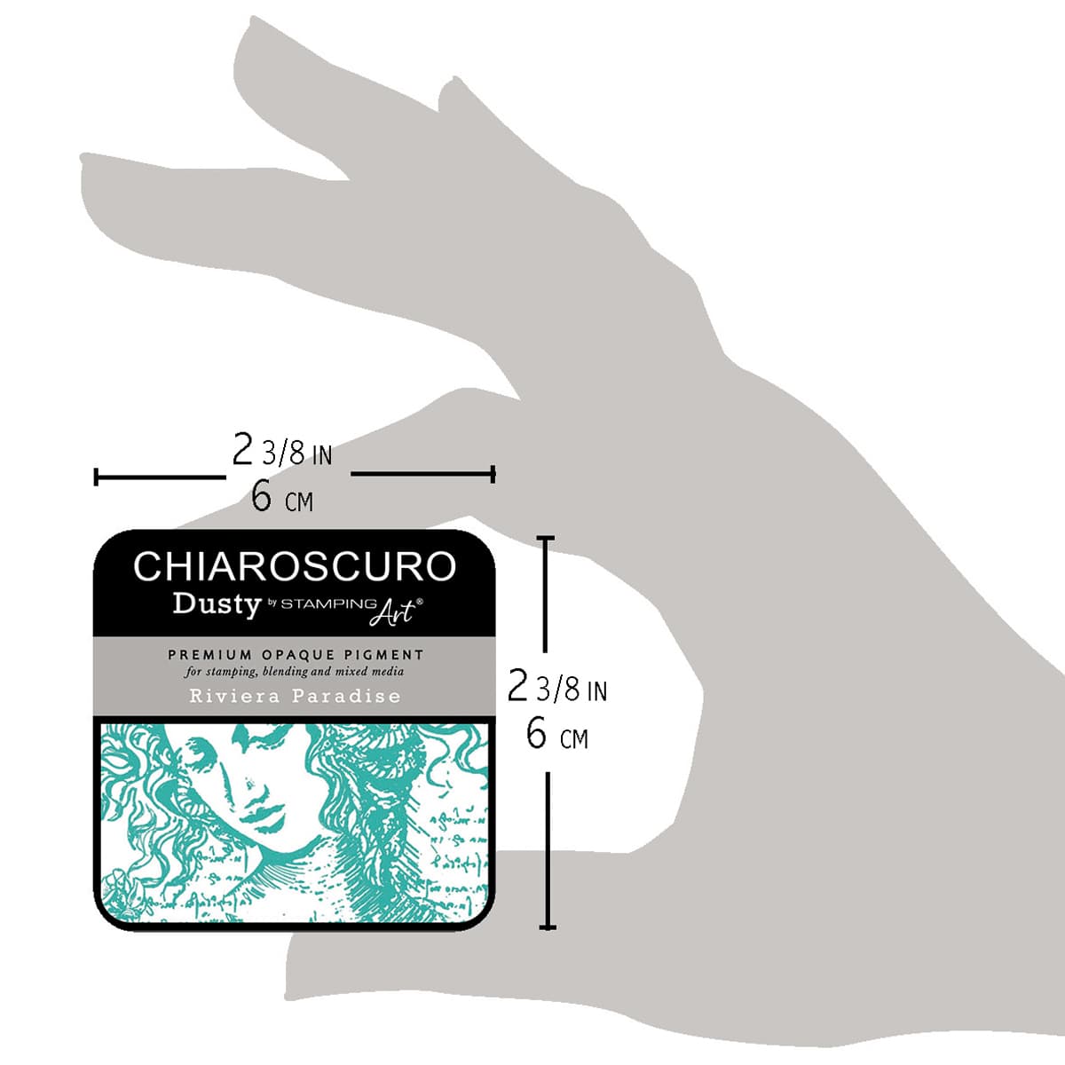 Chiaroscuro Dusty Ink pad - Riviera Paradise - 5 - Ciao Bella - Tidformera