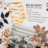 Clear Stamp Set - Book Tracker - 3 - The Well-Appointed Desk - Tidformera