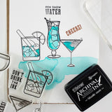 Clear Stamp Set - Don't Drink the Ink - 3 - The Well-Appointed Desk - Tidformera