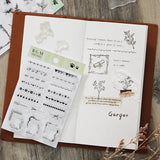 Clear stamps Decorative line - 3 - BGM - Tidformera