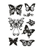 Clear stamps Fjärilar - 2 - Creotime - Tidformera