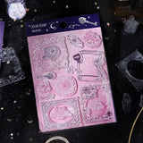 Clear stamps Retro - Star Moon Poem - 2 - BGM - Tidformera