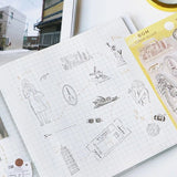 Clear stamps World Travel - Urban - 4 - BGM - Tidformera