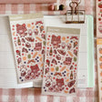 Clear Stickers No. 108 A lovely picnic - 1 - Cherry Rabbit - Tidformera